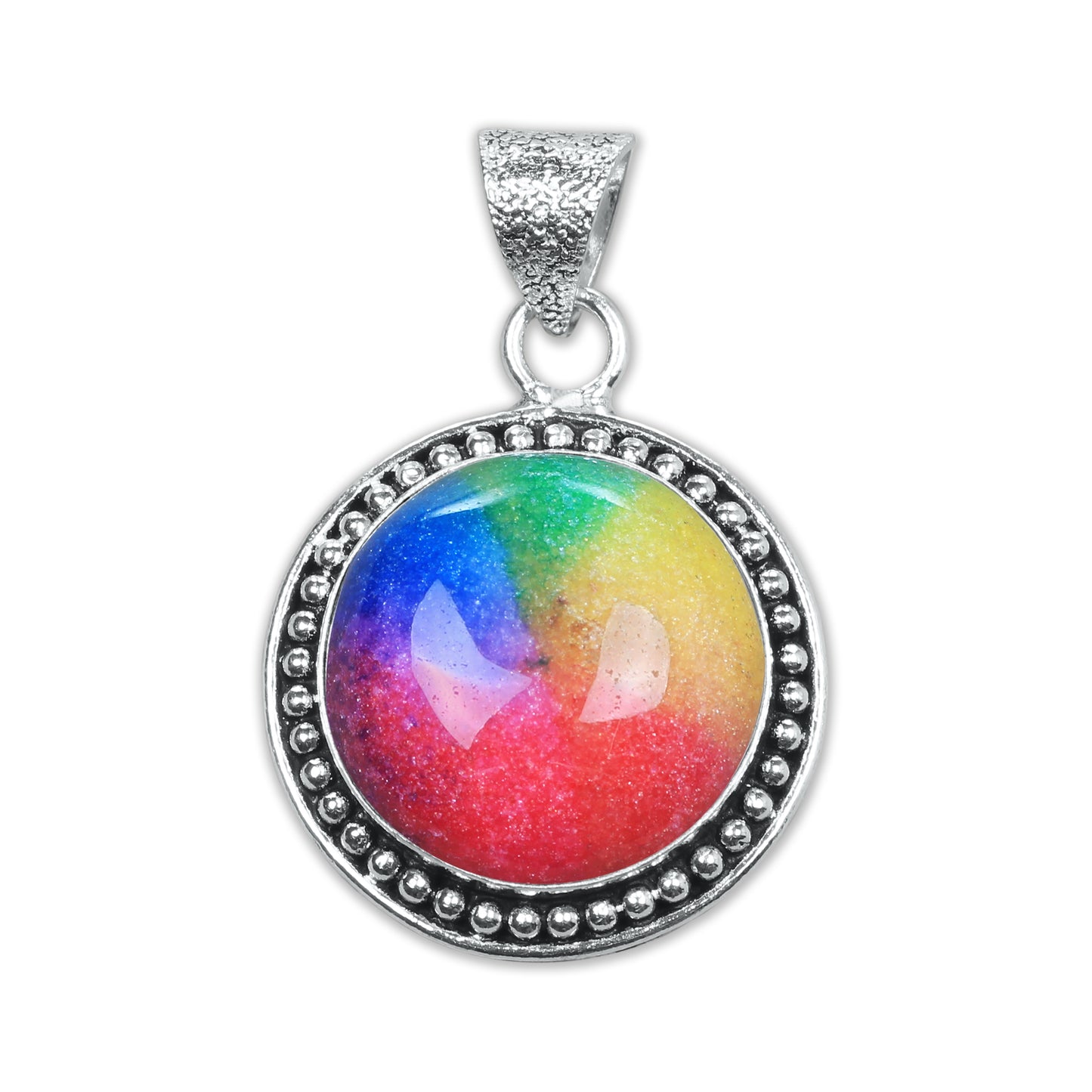 Collier avec pendentifs en cristal multicolores, bijoux en pierres précieuses assorties, pendentifs faits à la main pour femmes