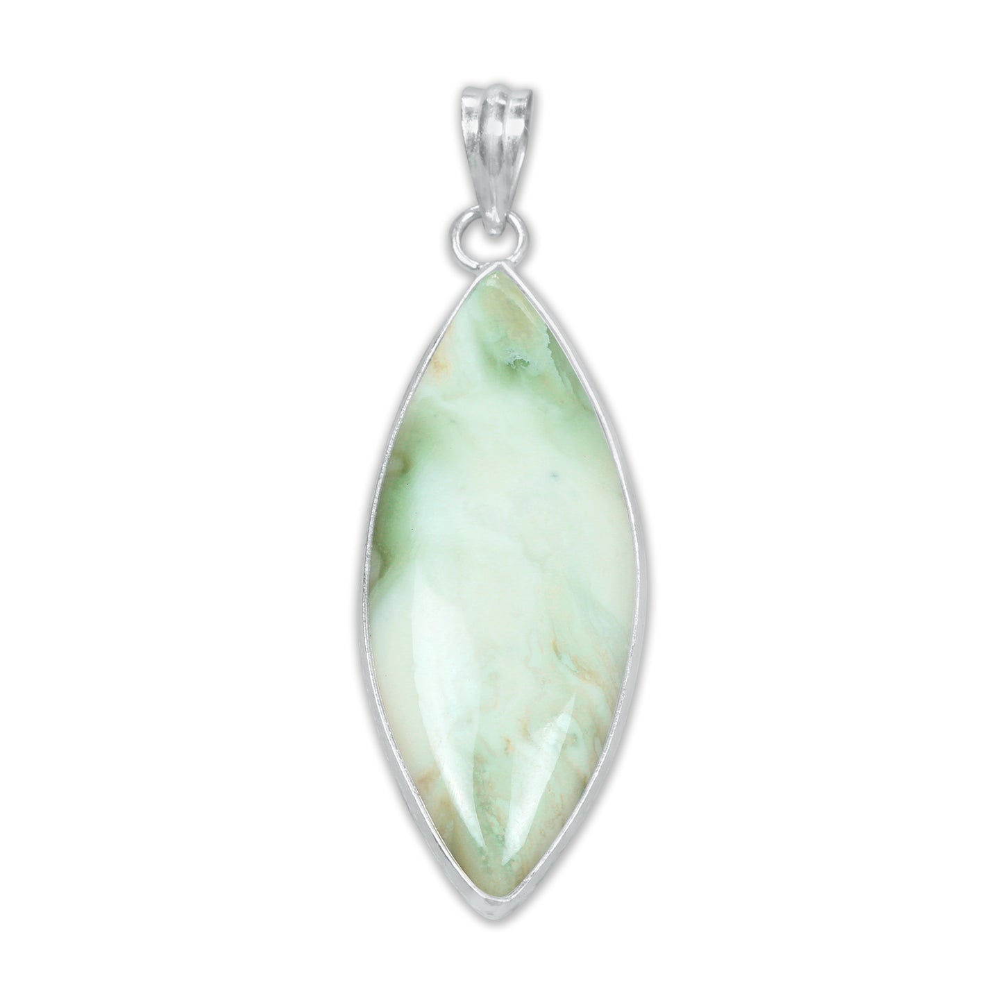 Serpentine Simple work Pendants - Handmade, Silver-Plated Brass, Wholesale