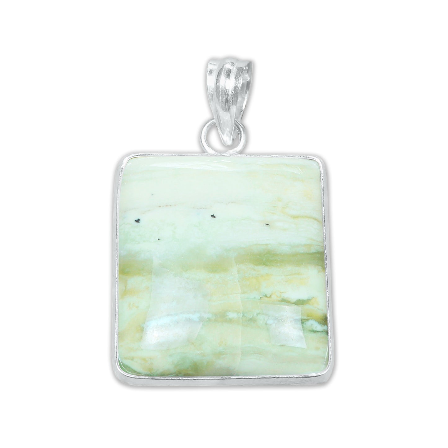 Serpentine Simple work Pendants - Handmade, Silver-Plated Brass, Wholesale