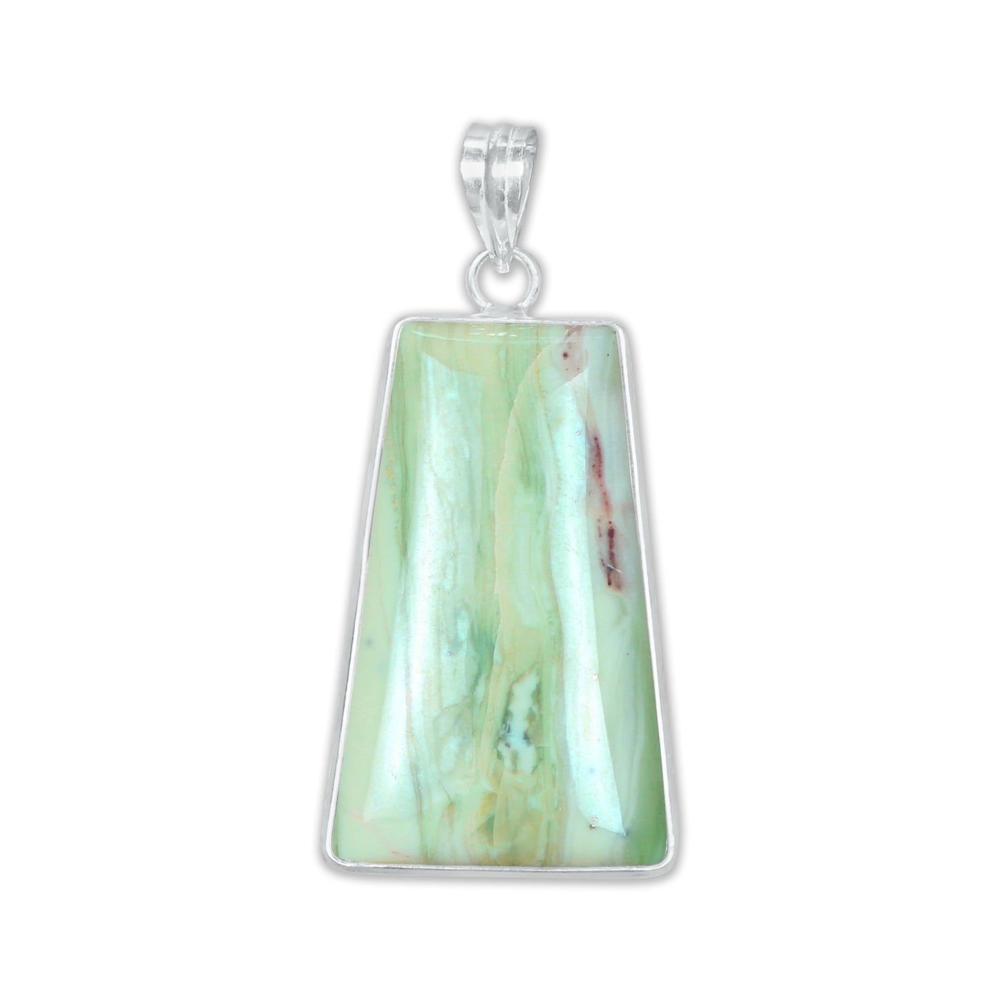 Serpentine Simple work Pendants - Handmade, Silver-Plated Brass, Wholesale