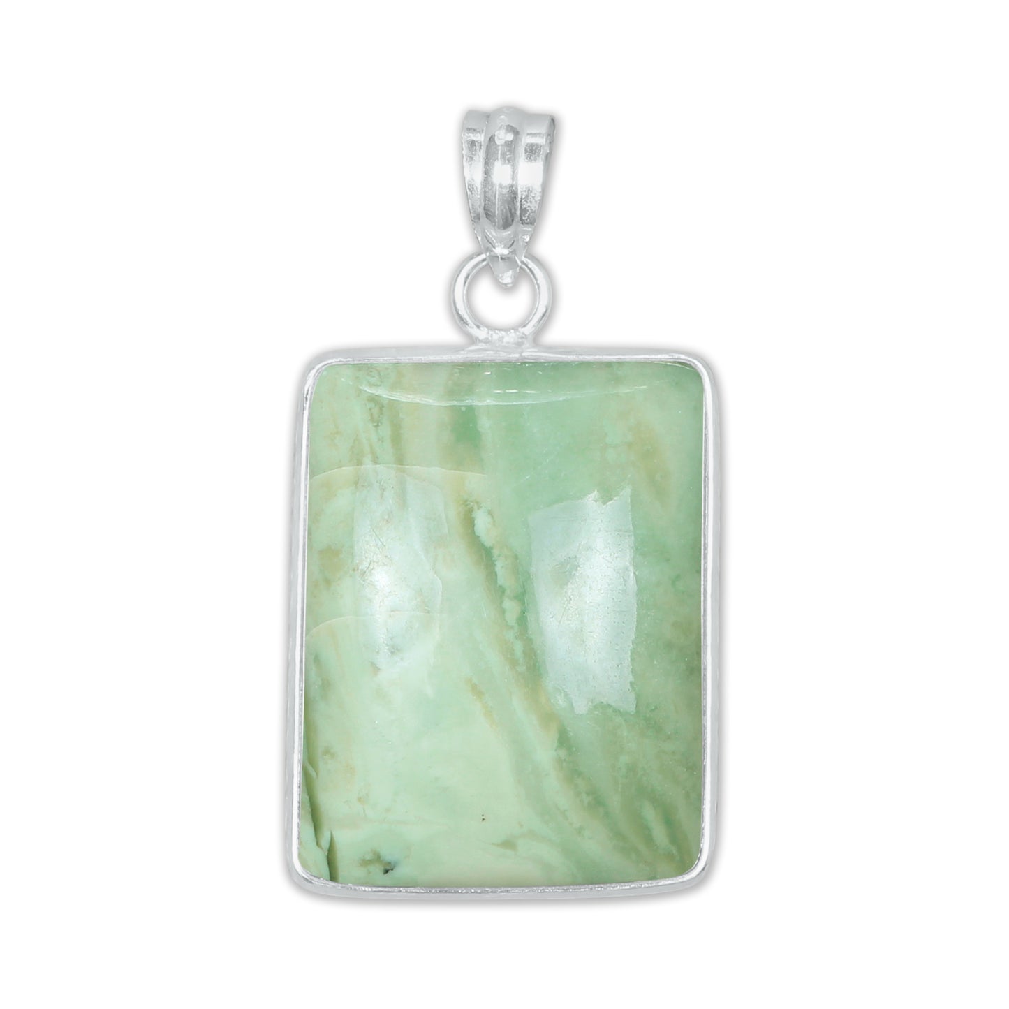 Serpentine Simple work Pendants - Handmade, Silver-Plated Brass, Wholesale