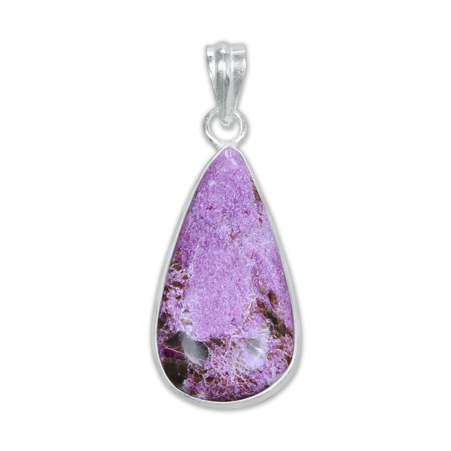 Pendentifs en pierres précieuses amazonites faits à la main - Qualité AAA, laiton plaqué argent, formes assorties