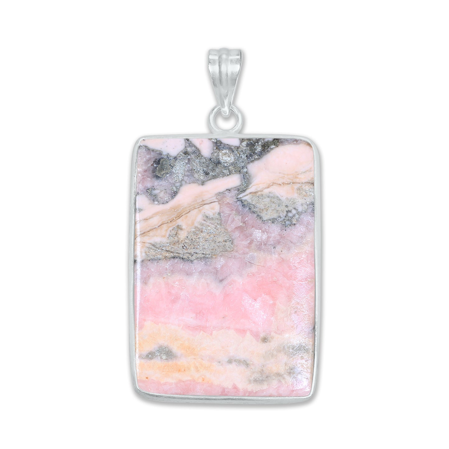 Pendentifs en pierres précieuses amazonites faits à la main - Qualité AAA, laiton plaqué argent, formes assorties