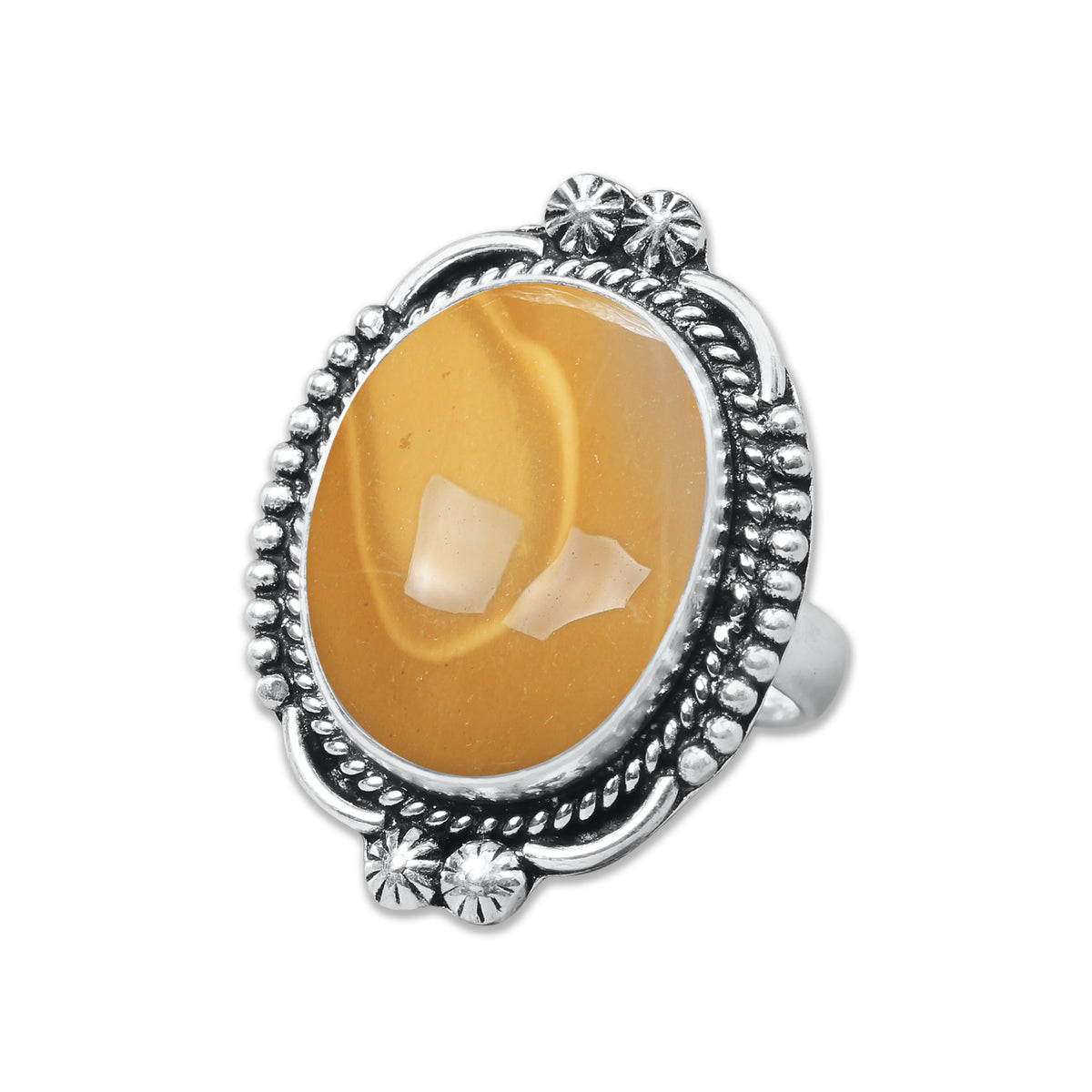 Mookaite Jasper Rings – Handmade, Silver-Plated, Bold Earth Tones (Made to Order)