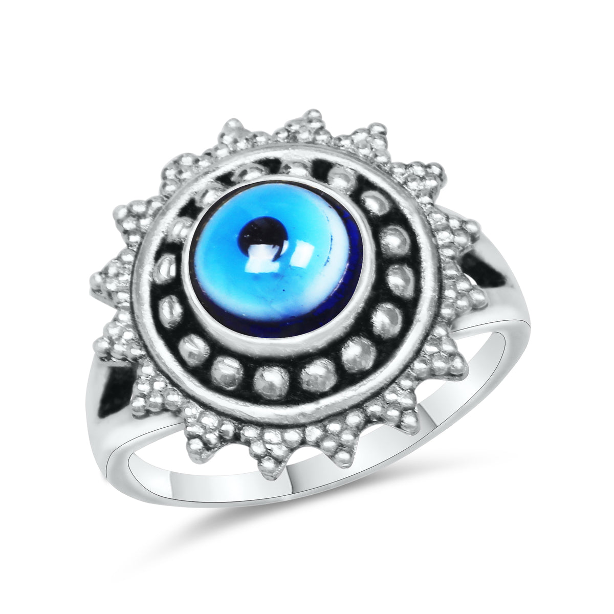 Evil Eye Rings – Assorted Designs in Silver, 18K Gold & 18K Rose Gold Plating over Brass