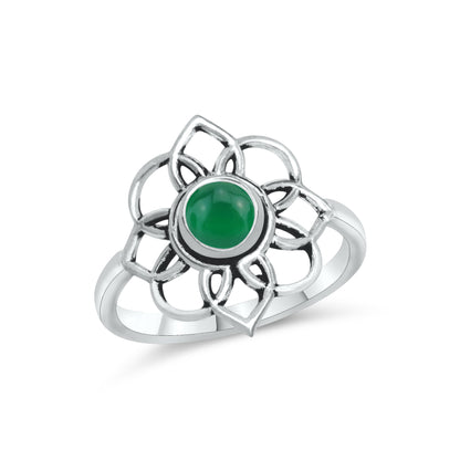Bagues empilables délicates, plaquées argent – ​​Assortiment, style bohème avec cristaux naturels, vente en gros