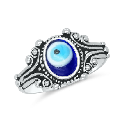 Evil Eye Rings – Assorted Designs in Silver, 18K Gold & 18K Rose Gold Plating over Brass