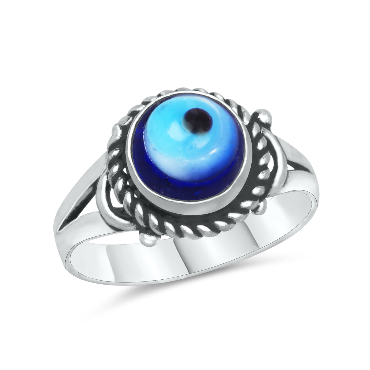 Evil Eye Rings – Assorted Designs in Silver, 18K Gold & 18K Rose Gold Plating over Brass
