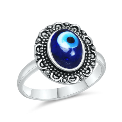 Evil Eye Rings – Assorted Designs in Silver, 18K Gold & 18K Rose Gold Plating over Brass