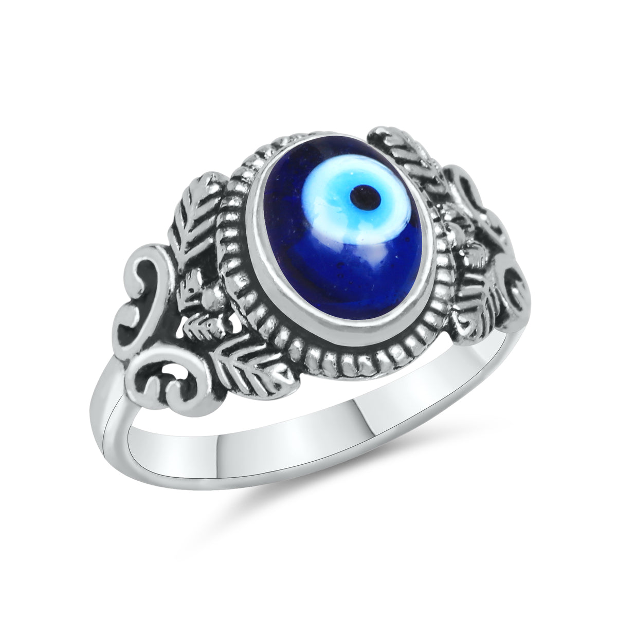 Evil Eye Rings – Assorted Designs in Silver, 18K Gold & 18K Rose Gold Plating over Brass