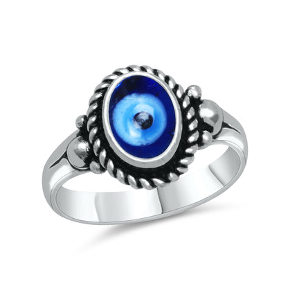 Evil Eye Rings – Assorted Designs in Silver, 18K Gold & 18K Rose Gold Plating over Brass