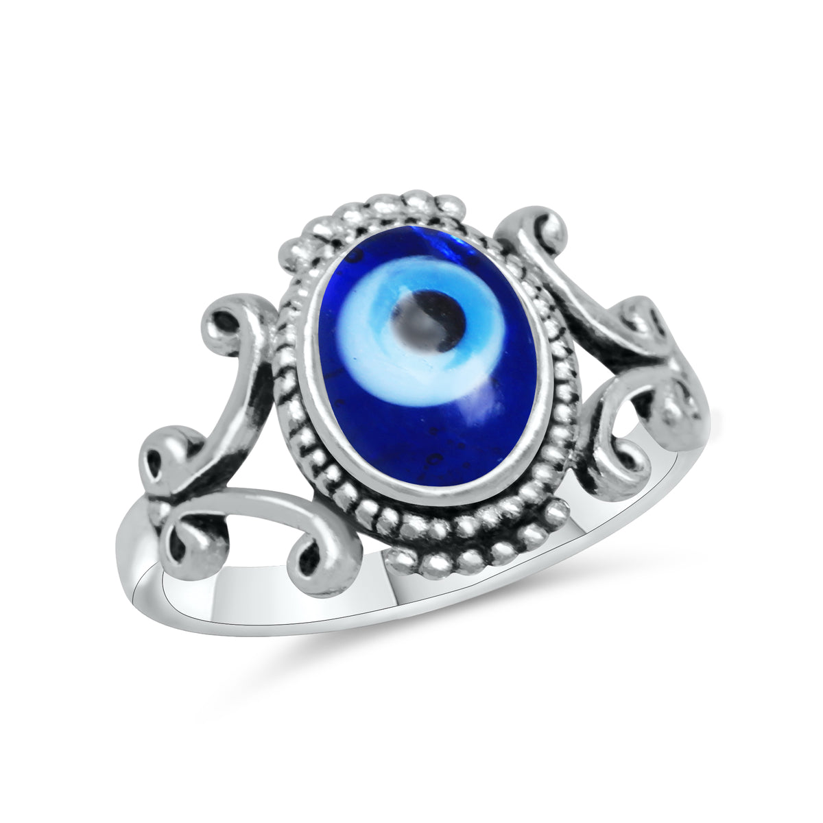 Evil Eye Rings – Assorted Designs in Silver, 18K Gold & 18K Rose Gold Plating over Brass