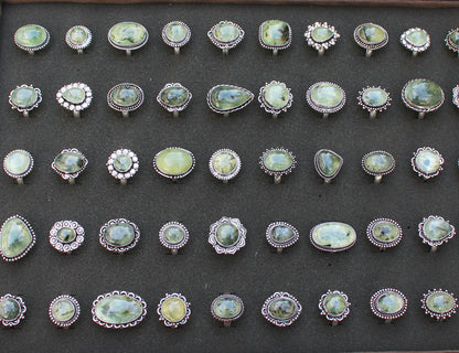 Amethyst &amp; Mondstein Kristall Handgemachte Ringe für Frauen Schmuck Großhandelslot für Massenverkauf