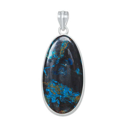 Chrysocolla Pendants | Minimal Bezel | AA Quality