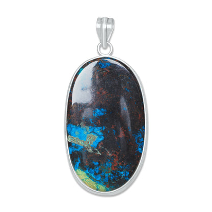 Chrysocolla Pendants | Minimal Bezel | AA Quality