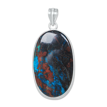 Chrysocolla Pendants | Minimal Bezel | AA Quality