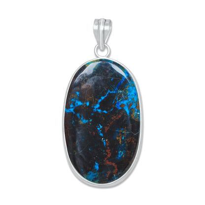 Chrysocolla Pendants | Minimal Bezel | AA Quality