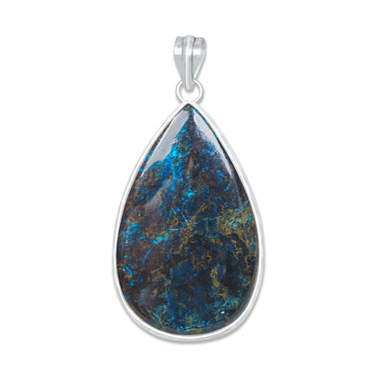 Chrysocolla Pendants | Minimal Bezel | AA Quality