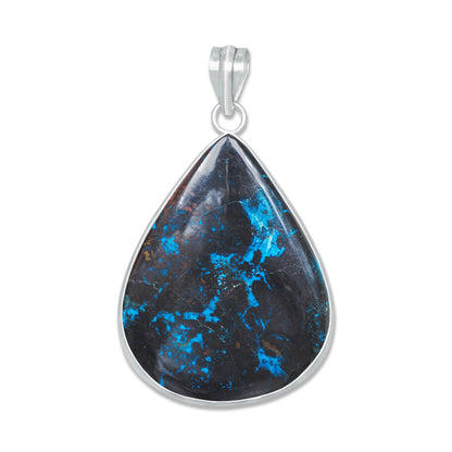 Chrysocolla Pendants | Minimal Bezel | AA Quality