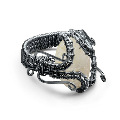 Wire Wrapped Gemstone Rings – Gold, Copper, Silver & Black Rhodium | Handmade | Wholesale Bundles
