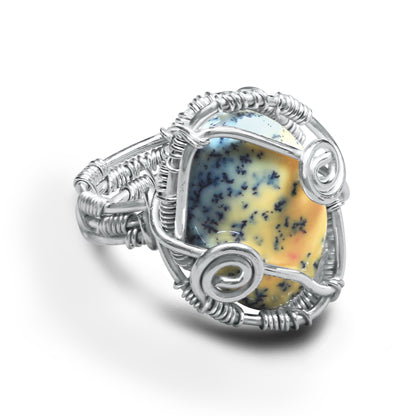 Wire Wrapped Gemstone Rings – Gold, Copper, Silver & Black Rhodium | Handmade | Wholesale Bundles