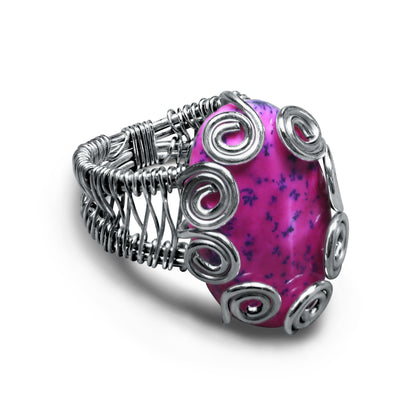 Wire Wrapped Gemstone Rings – Gold, Copper, Silver & Black Rhodium | Handmade | Wholesale Bundles