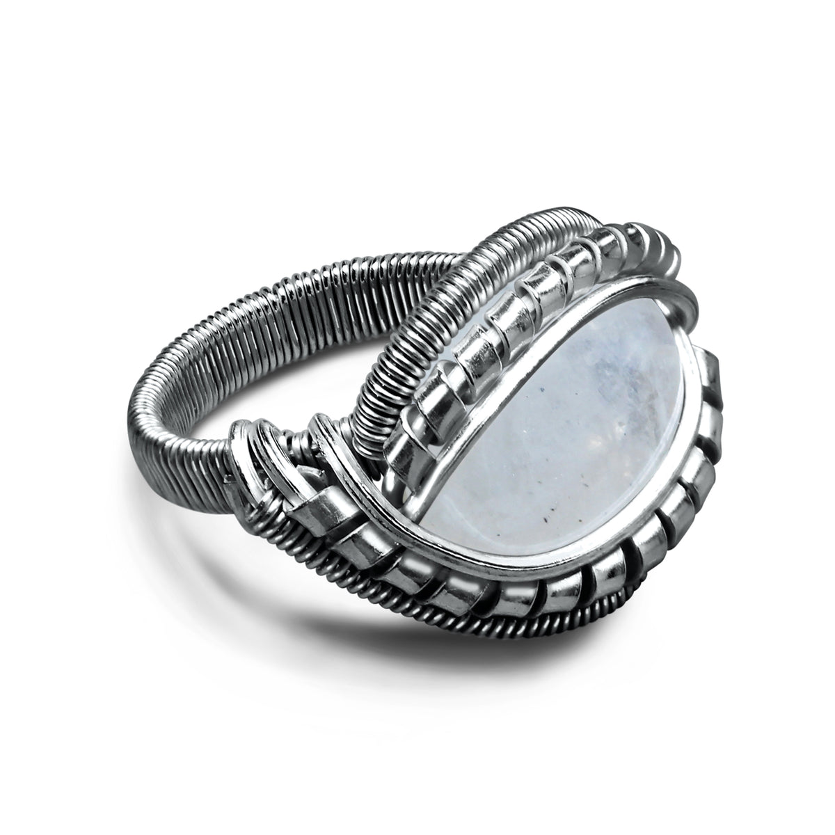 Wire Wrapped Gemstone Rings – Gold, Copper, Silver & Black Rhodium | Handmade | Wholesale Bundles