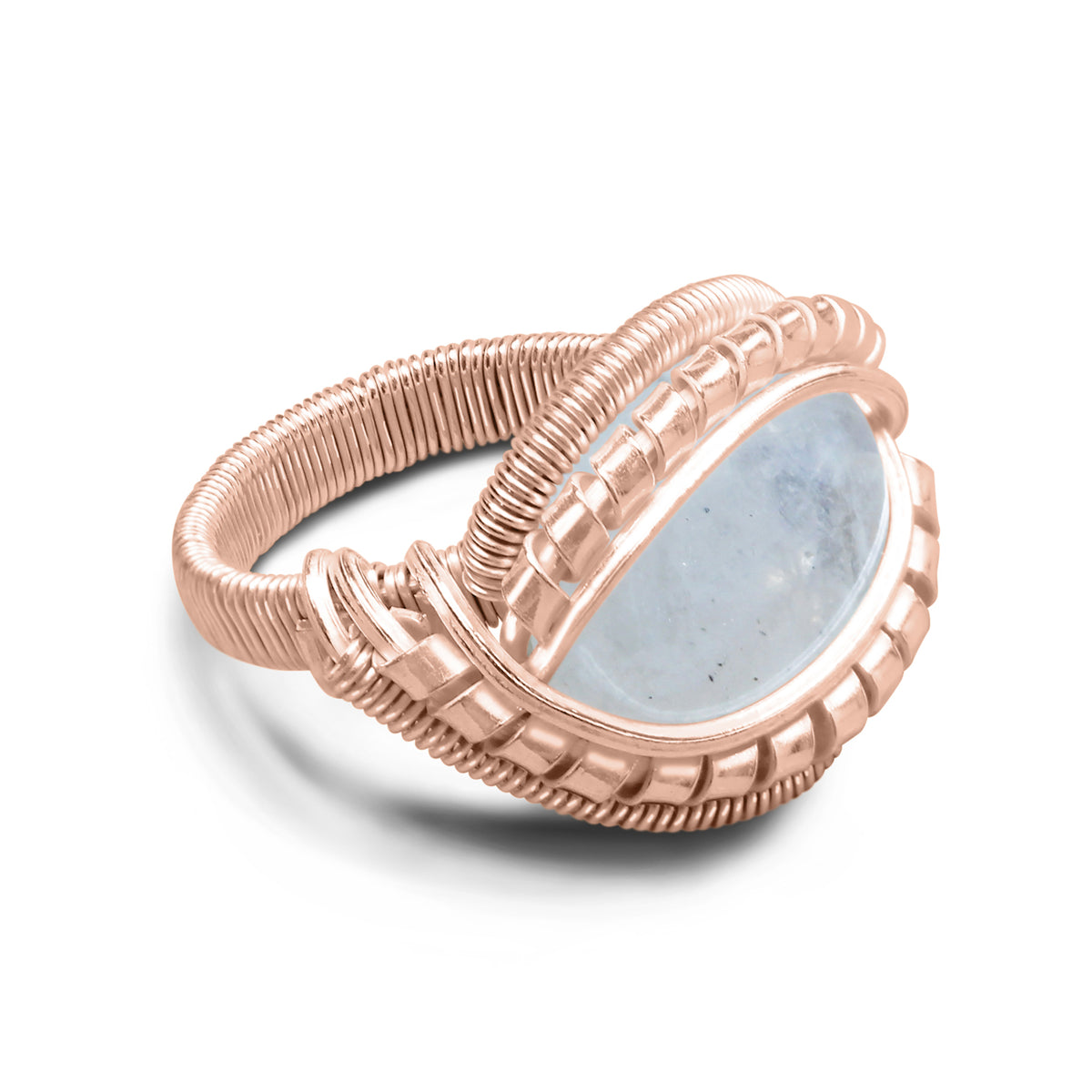Wire Wrapped Gemstone Rings – Gold, Copper, Silver & Black Rhodium | Handmade | Wholesale Bundles