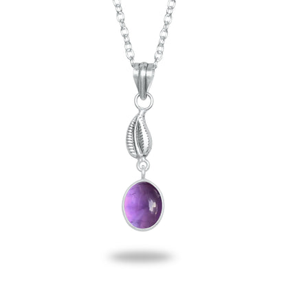 Amethyst Charm Pendants – Silver-Plated, Handmade, Designer Boho | Wholesale