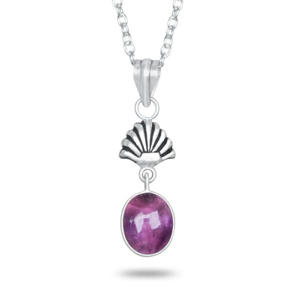 Amethyst Charm Pendants – Silver-Plated, Handmade, Designer Boho | Wholesale