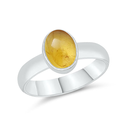 Smooth Plain Gemstone Rings – Multi-Shape | Silver / 18K Gold / 18K Rose | Bundles