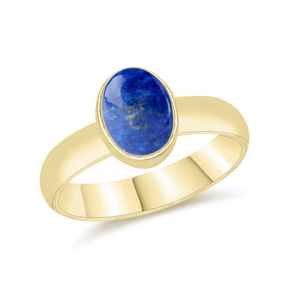 Smooth Plain Gemstone Rings – Multi-Shape | Silver / 18K Gold / 18K Rose | Bundles
