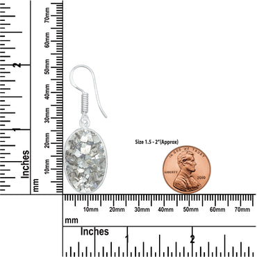 Pyrite Druzy Earrings – Handmade Minimal Design | Silver‑Plated Brass | Fish Hook Backs | Wholesale Pairs