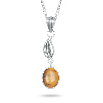 Tiger Eye Charm Pendants – Silver-Plated, Handmade, Designer Boho | Wholesale