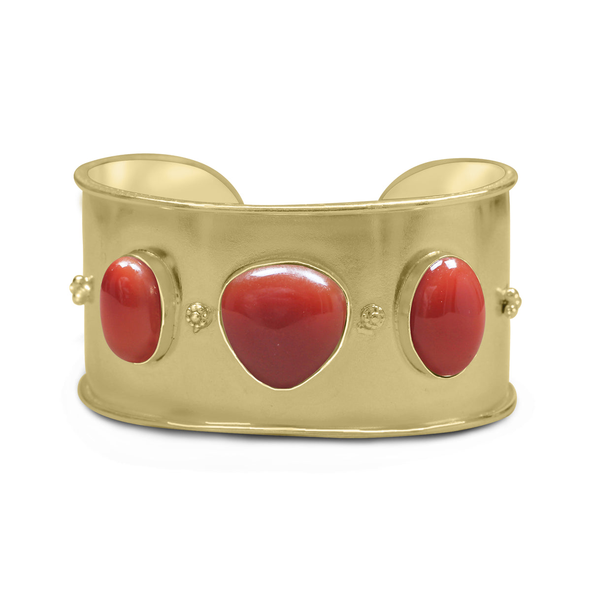 Statement Gemstone Bangles – Silver-Plated, Adjustable Handmade Cuffs | Wholesale (Made to Order)