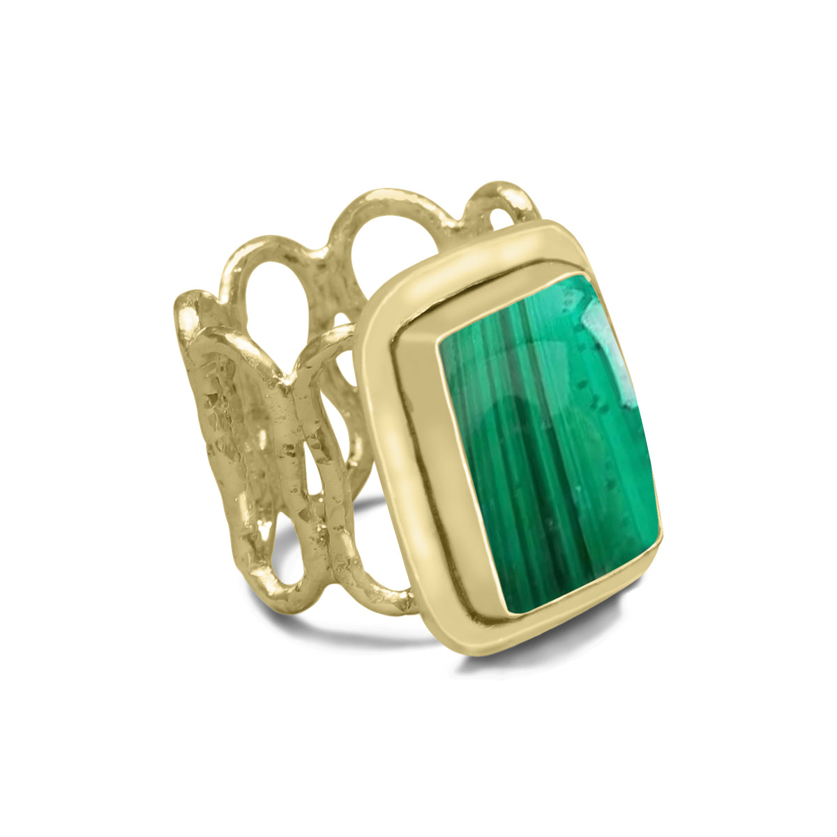 Multi-Stone Boho Cocktail Rings – Assorted Designs, 18K Gold Plated | Wholesale