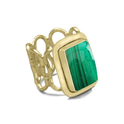 Multi-Stone Boho Cocktail Rings – Assorted Designs, 18K Gold Plated | Wholesale