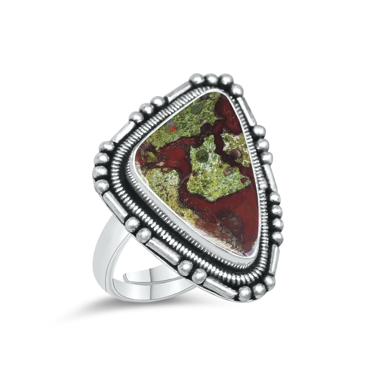 Handgefertigte Edelsteinringe im böhmischen und Vintage-Stil – riesige verschiedene Designs, Natursteine, versilbert und vergoldet über Messing, gemischte Größen (US 6–10, UK LT, EU 52–61)