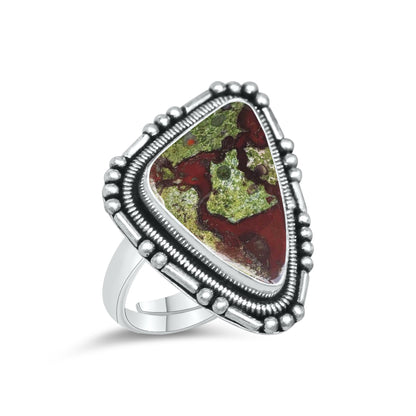 Handgefertigte Edelsteinringe im böhmischen und Vintage-Stil – riesige verschiedene Designs, Natursteine, versilbert und vergoldet über Messing, gemischte Größen (US 6–10, UK LT, EU 52–61)