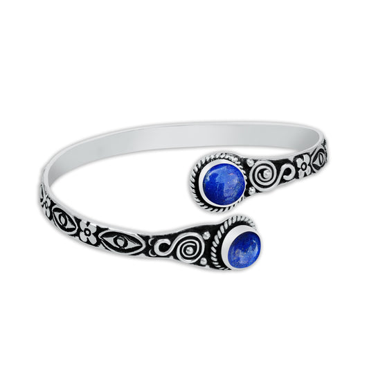 Bracelets manchettes réglables faits main en cristal naturel assorti pour femmes Lot de gros bracelets joncs plaqués argent multicolores