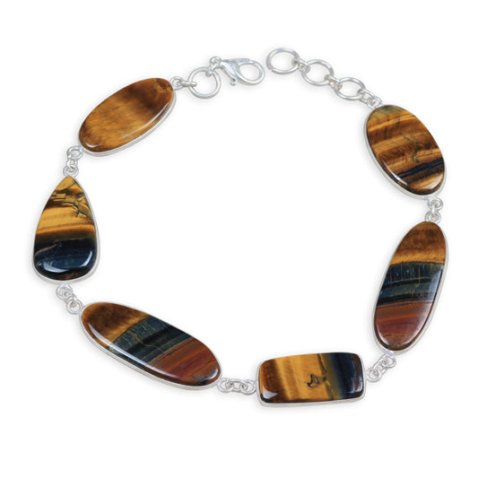 Bracelets manchettes réglables faits main en cristal naturel assorti pour femmes Lot de gros bracelets joncs plaqués argent multicolores