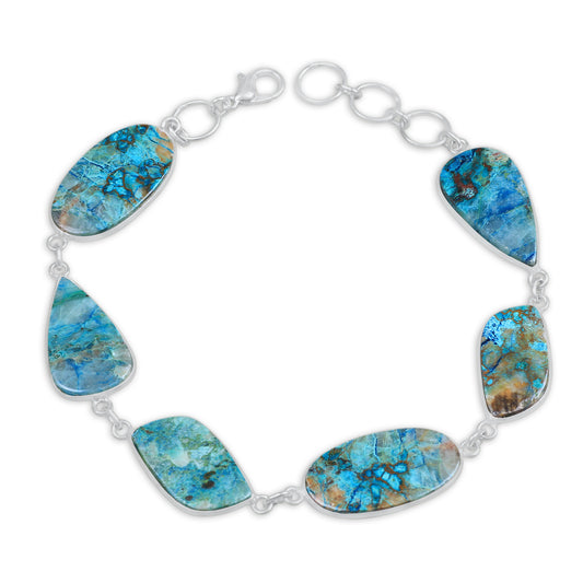 Natürliche Kristalle, handgefertigt, verstellbare Manschettenarmbänder für Frauen, Großhandelsmenge, mehrfarbig, versilberte Armreifen