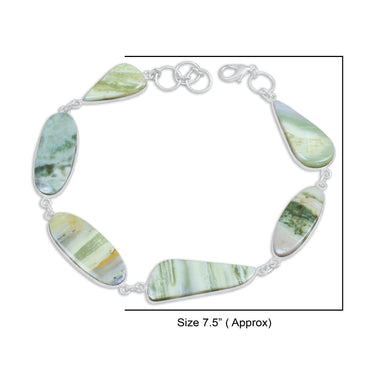 Serpentine Link Bracelets – Silver-Plated, Adjustable, Minimalist | Wholesale