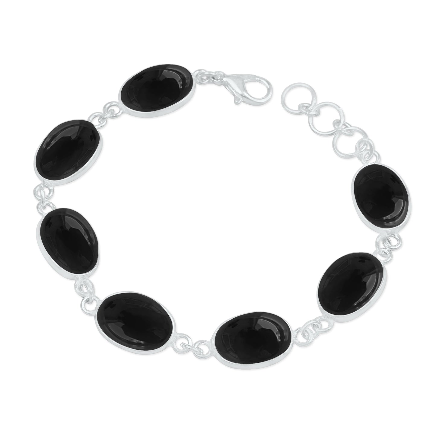 Lot de bracelets en chaîne Bazel faits à la main en cristal assortis pour femmes, bracelets plaqués argent multicolores en gros