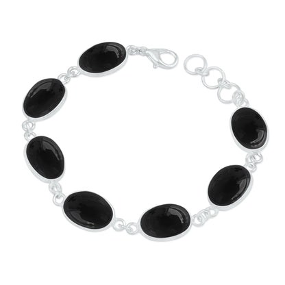 Lot de bracelets en chaîne Bazel faits à la main en cristal assortis pour femmes, bracelets plaqués argent multicolores en gros