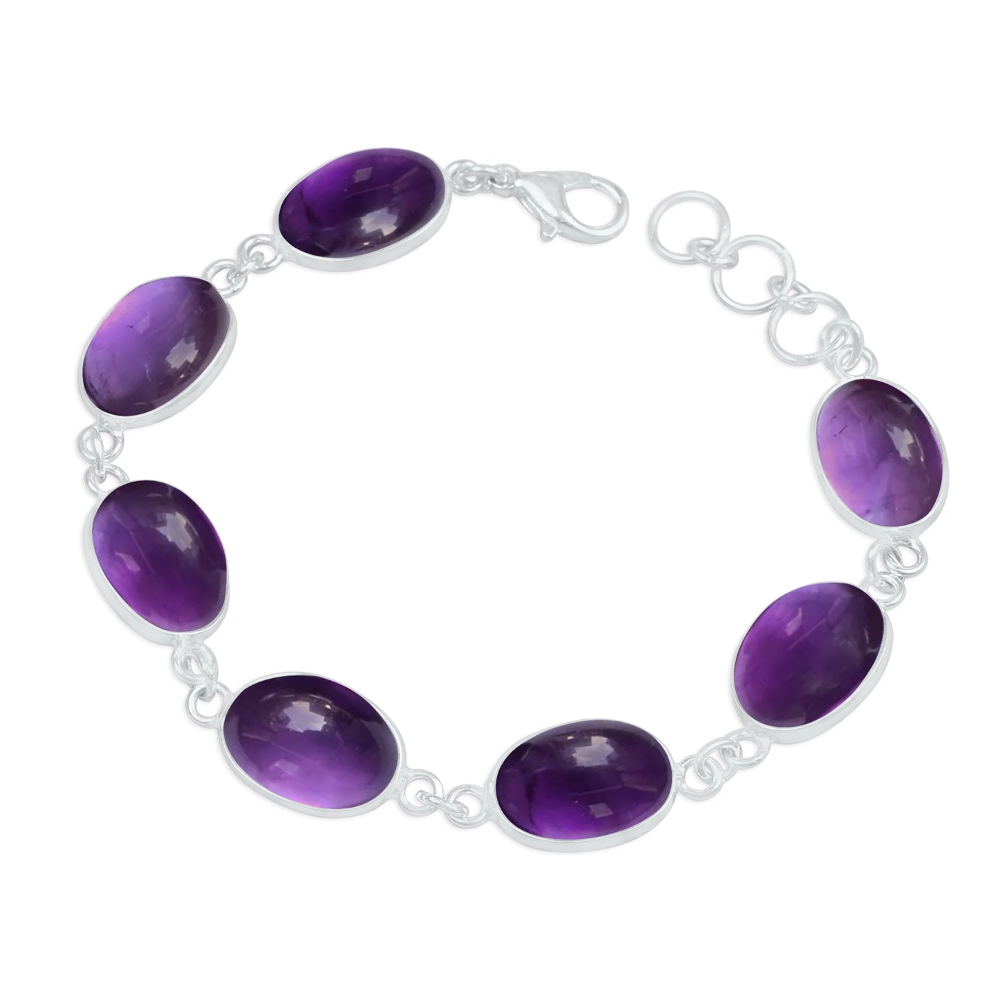 Lot de bracelets en chaîne Bazel faits à la main en cristal assortis pour femmes, bracelets plaqués argent multicolores en gros