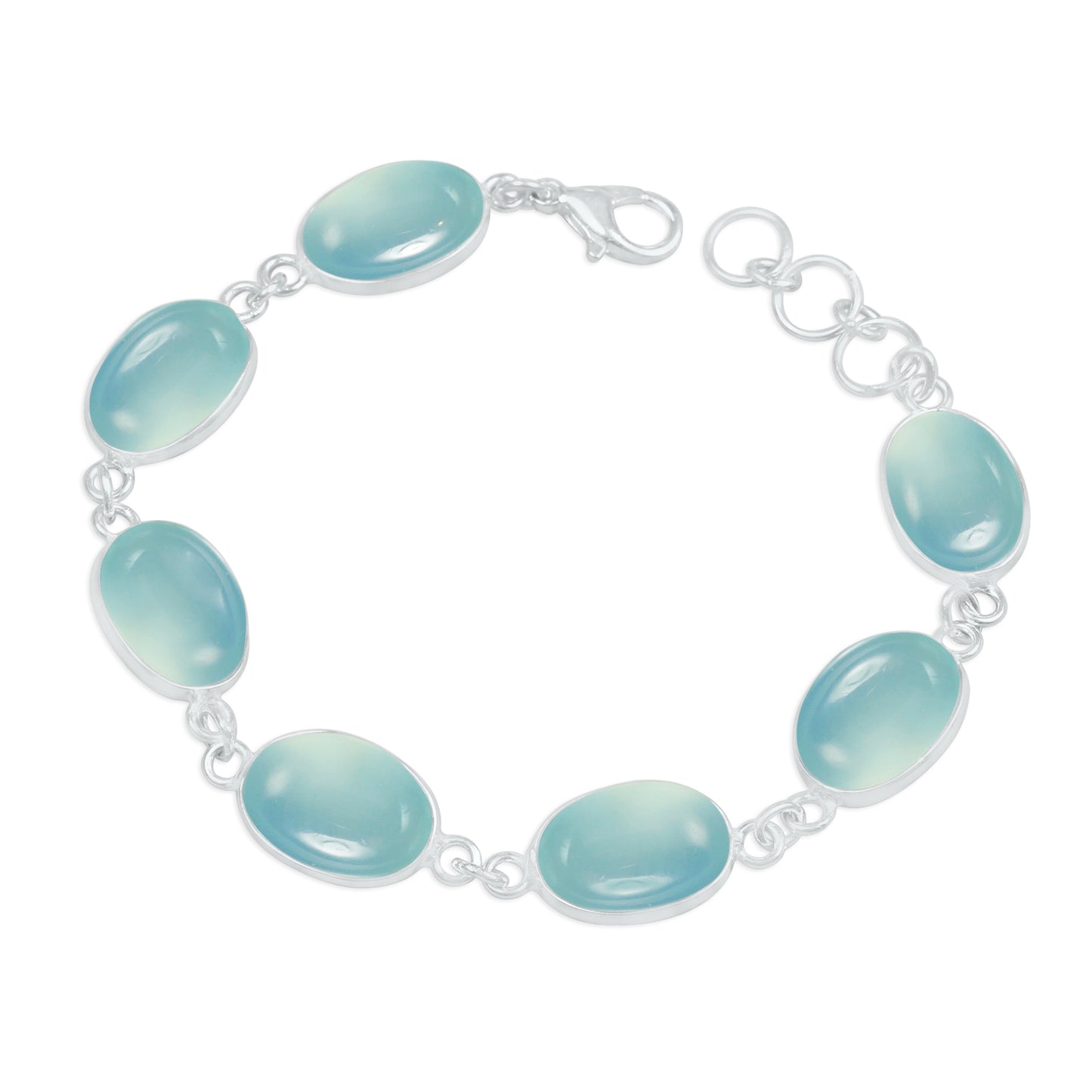 Lot de bracelets en chaîne Bazel faits à la main en cristal assortis pour femmes, bracelets plaqués argent multicolores en gros