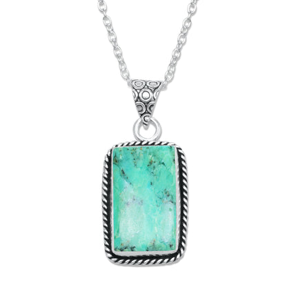 Chrysoprase Pendants – Silver-Plated, Handmade, Designer Boho | Wholesale