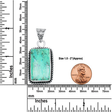 Chrysoprase Pendants – Silver-Plated, Handmade, Designer Boho | Wholesale