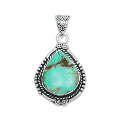 Chrysoprase Pendants – Silver-Plated, Handmade, Designer Boho | Wholesale